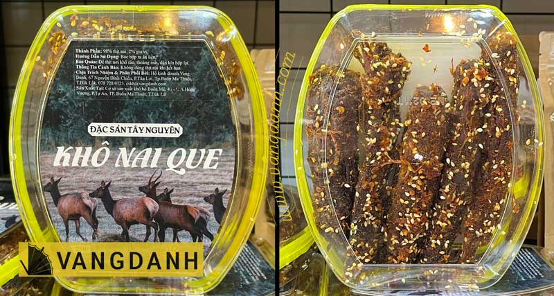 Khô nai chính hiệu — Thịt thơm mềm, nhai ngon ngọt 8 kho nai des 8