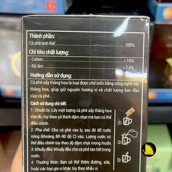 Cà phê hòa tan nguyên chất hộp 40g — Đậm đắng thơm ngon 2 Cà phê hòa tan nguyên chất hộp 40g — Đậm đắng thơm ngon - Ảnh 2