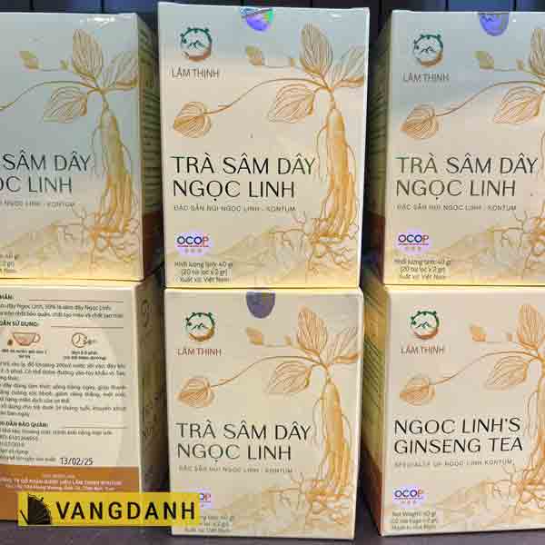 trà sâm dây túi lọc